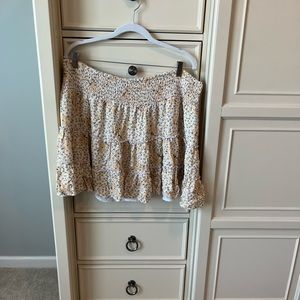 American Eagle floral mini skirt, size XXL